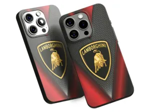 Lamborghini Covers Silicone Smartphone Édition Limitée Élégante